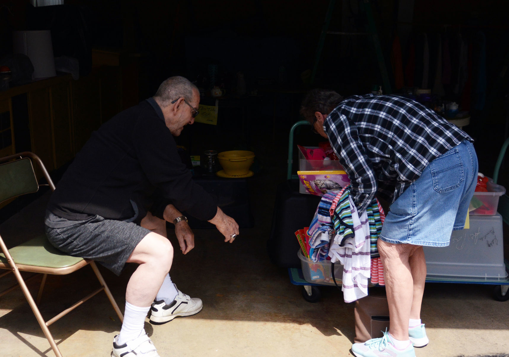 Carroll Street garage sale